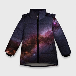 Зимняя куртка для девочек 3D Млечный путь