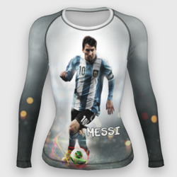 Женский рашгард 3D Leo Messi