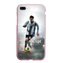 Чехол для iPhone 7Plus/8 Plus матовый Leo Messi