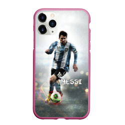 Чехол для iPhone 11 Pro матовый Leo Messi