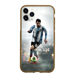 Чехол для iPhone 11 Pro Max матовый Leo Messi