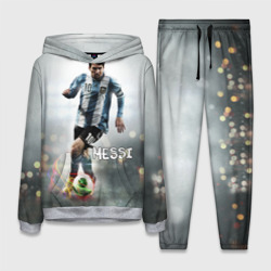 Женский костюм с толстовкой 3D Leo Messi