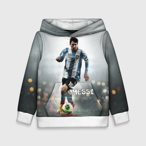 Детская толстовка 3D Leo Messi
