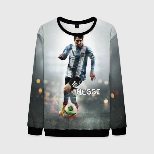 Мужской свитшот 3D Leo Messi