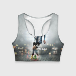 Женский спортивный топ 3D Leo Messi