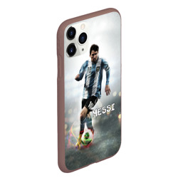 Чехол для iPhone 11 Pro Max матовый Leo Messi - фото 2