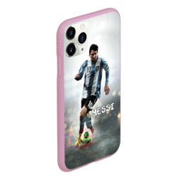 Чехол для iPhone 11 Pro Max матовый Leo Messi - фото 2