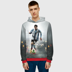 Мужская толстовка 3D Leo Messi - фото 2