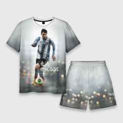 Мужской костюм с шортами 3D Leo Messi