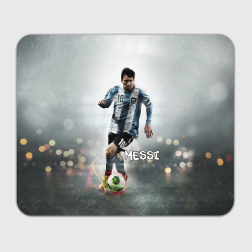 Прямоугольный коврик для мышки Leo Messi