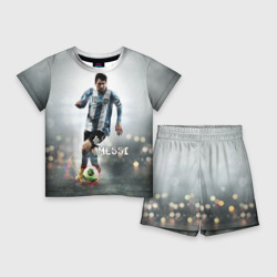 Детский костюм с шортами 3D Leo Messi