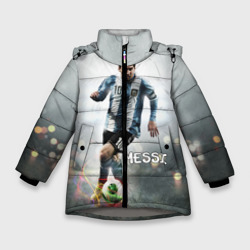 Зимняя куртка для девочек 3D Leo Messi