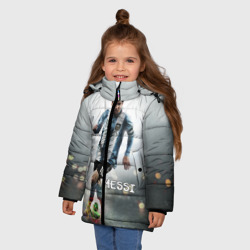 Зимняя куртка для девочек 3D Leo Messi - фото 2