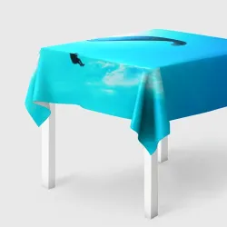 Скатерть 3D Прыжок с парапланом