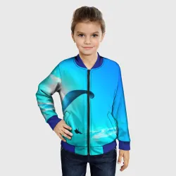 Детский бомбер 3D Прыжок с парапланом - фото 2