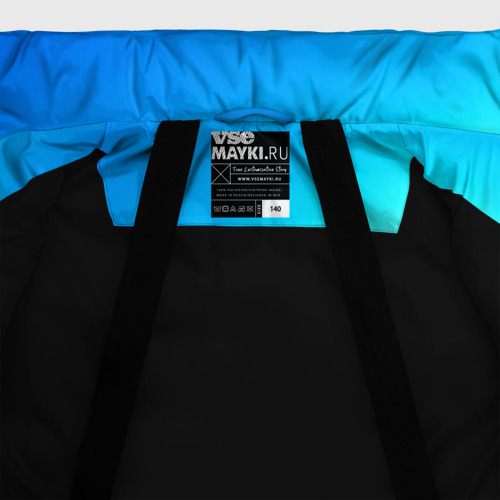 Зимняя куртка для мальчиков 3D Прыжок с парапланом, цвет черный - фото 7