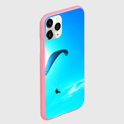 Чехол для iPhone 11 Pro Max матовый Прыжок с парапланом - фото 2
