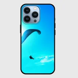 Чехол для iPhone 13 Pro Прыжок с парапланом