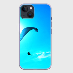 Чехол для iPhone 14 Прыжок с парапланом