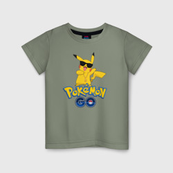 Детская футболка хлопок Pokemon GO