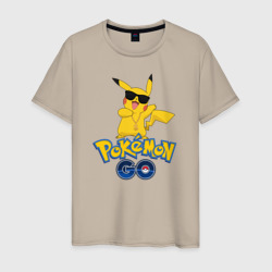 Мужская футболка хлопок Pokemon GO
