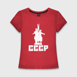 Женская футболка хлопок Slim СССР