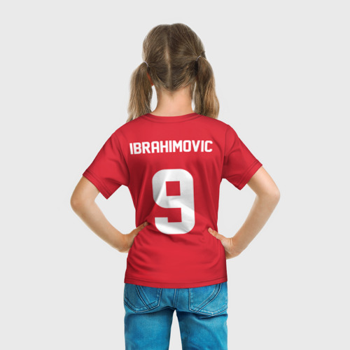 Детская футболка 3D Ибрагимович форма, цвет 3D печать - фото 6