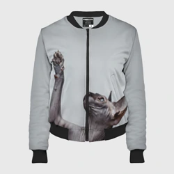 Женский бомбер 3D Сфинкс 3