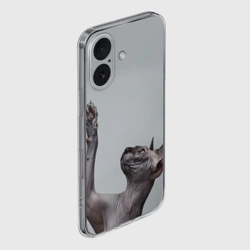 Чехол для iPhone 16 силиконовый с защитой камеры Сфинкс 3 - фото 2