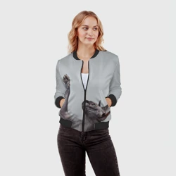 Женский бомбер 3D Сфинкс 3 - фото 2