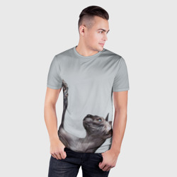 Мужская футболка 3D Slim Сфинкс 3 - фото 2