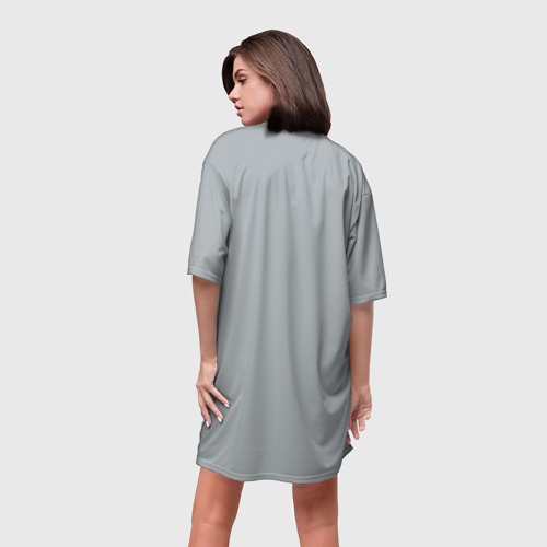 Платье-футболка 3D Сфинкс 3, цвет 3D печать - фото 4