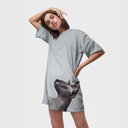Платье-футболка 3D Сфинкс 3 - фото 2