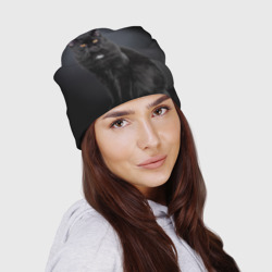 Шапка 3D Мейн-кун крупный чёрный - фото 2