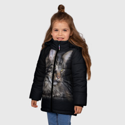 Зимняя куртка для девочек 3D Мейн-кун 5 - фото 2
