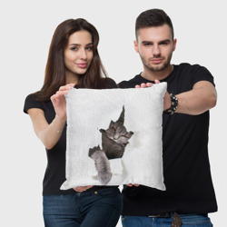 Подушка 3D Британец кот рвётся наружу - фото 2