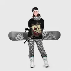 Накидка на куртку 3D Карты дьявола - фото 2