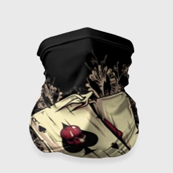 Бандана-труба 3D Карты дьявола