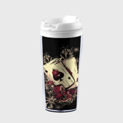 Термокружка-непроливайка Карты дьявола