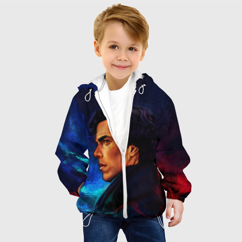 Детская куртка 3D Шерлок, цвет белый - фото 3