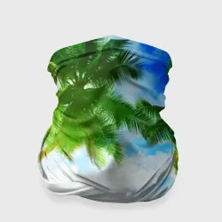 Бандана-труба 3D Тропики