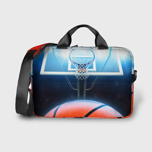 Сумка для ноутбука 3D Баскетбол, цвет 3D печать