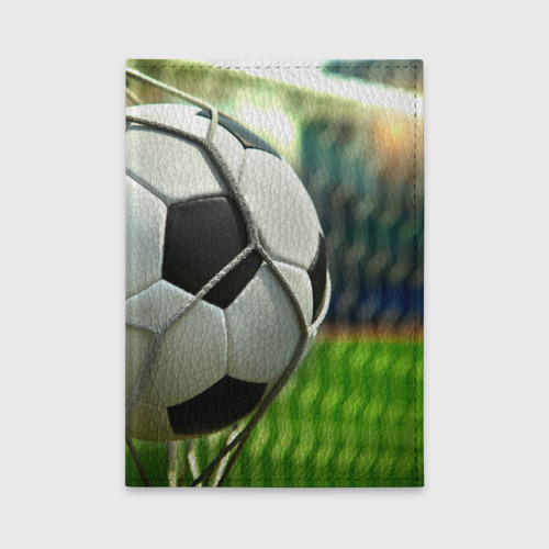 Обложка для автодокументов Футбол, цвет фиолетовый