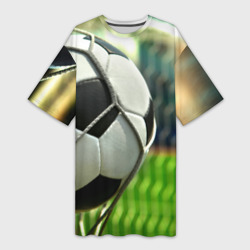 Платье-футболка 3D Футбол