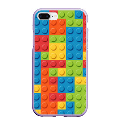 Чехол для iPhone 7Plus/8 Plus матовый Лего