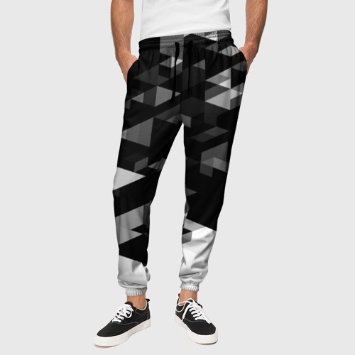Мужские брюки 3D Trianse, цвет 3D печать - фото 4