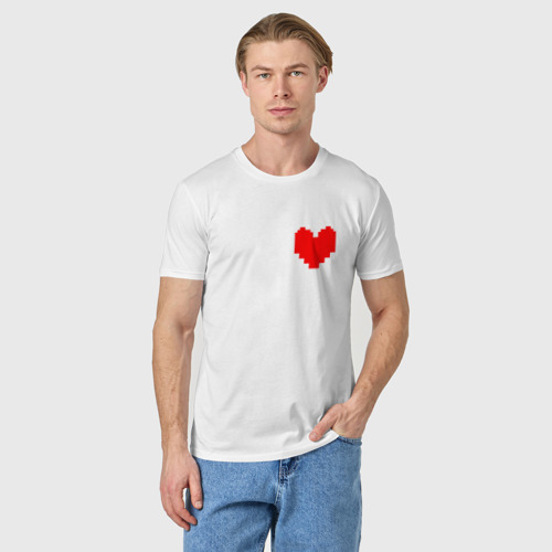 Мужская футболка хлопок Undertale Heart - фото 3