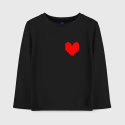 Детский лонгслив хлопок Undertale Heart