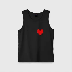 Детская майка хлопок Undertale Heart