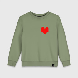 Детский свитшот хлопок Undertale Heart
